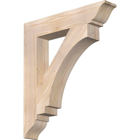 Ekena Millwork Imperial Traditional Smooth Bracket, Douglas Fir, 5 1/2"W x 32"D x 36"H BKT06X32X36IMP01SDF